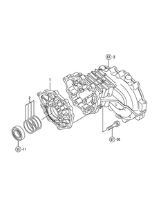 Differential Carrier Diagram and Parts List for SX3100 54ALB4S727-54ALB4SW727-54ALB4SX727-54ALB4SY727-54ALB4SZ727-54AMB4S727-54AMB4SW727-54AMB4SX727-54AMB4SY727-54AMB4SZ727 Cub Cadet Lawn Tractor